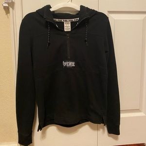Pink VS quarter zip